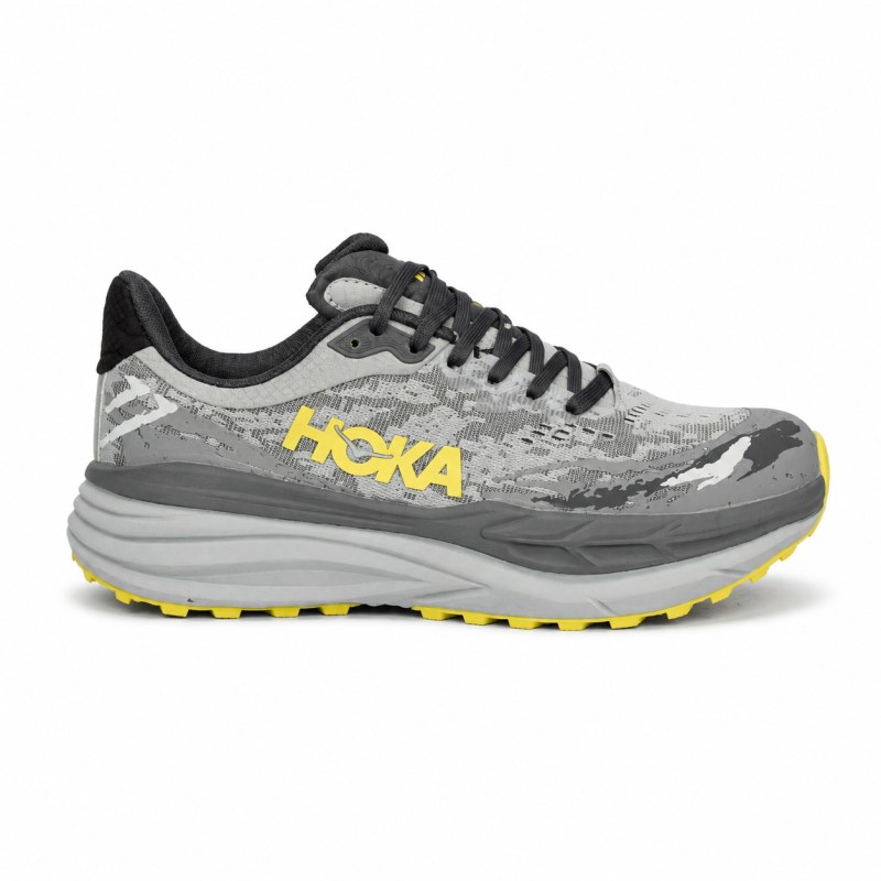 HOKA Gray/Yellow