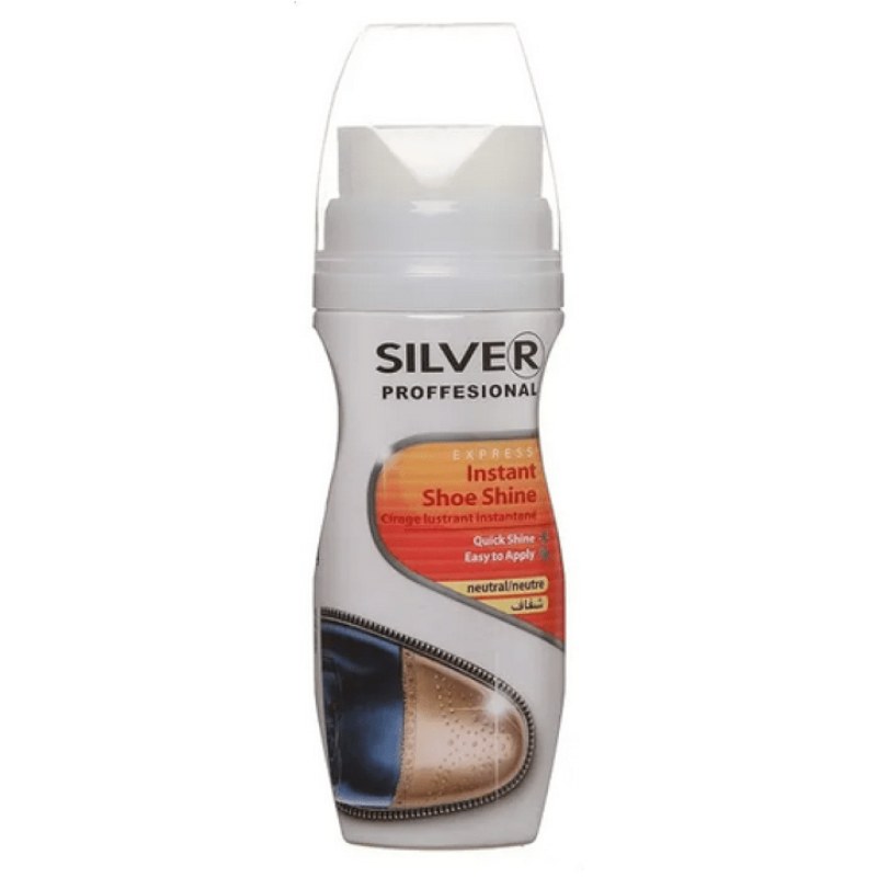 Silver Shoe Shine Liquid Polish (Neutral)