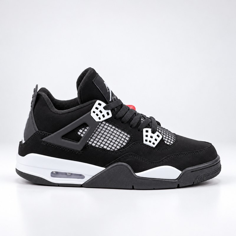 Air Jordan 4 Thunder Black / White