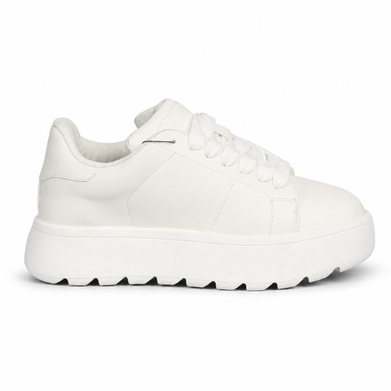 Zara Chunky Sole Sneakers White