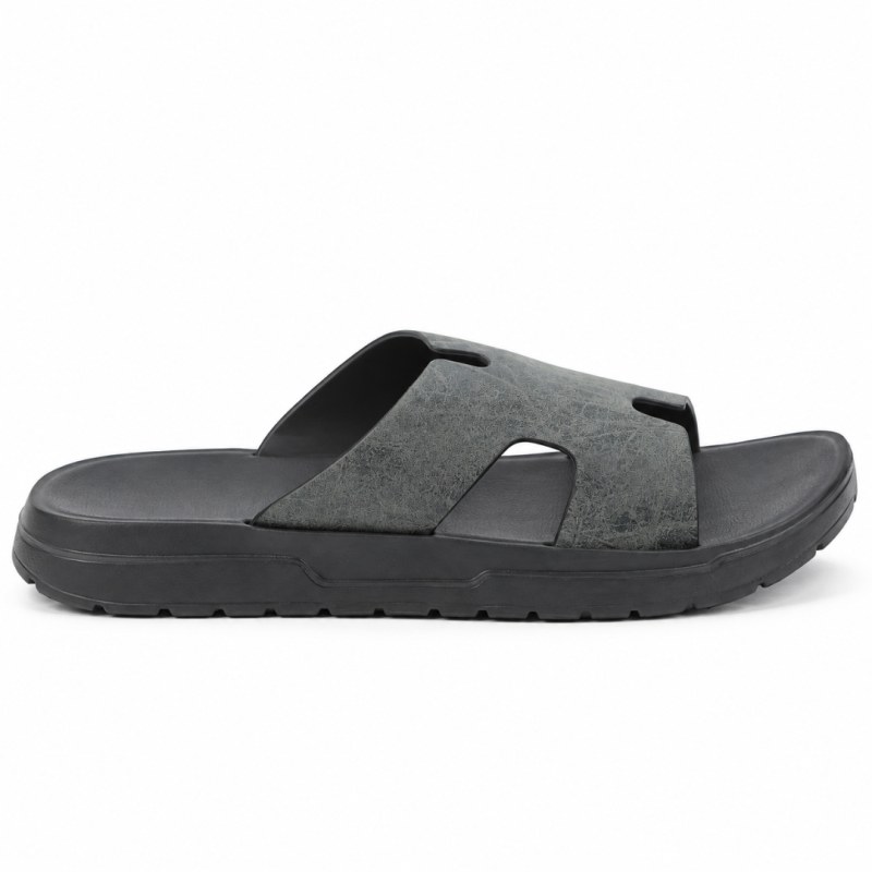 H Suede Slide Gray